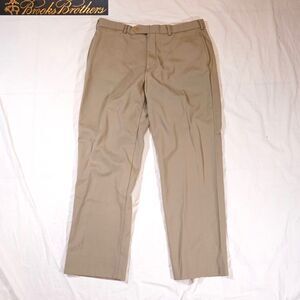 Brooks Brothers Madison Dress Pant 38x30 Tan Beige
